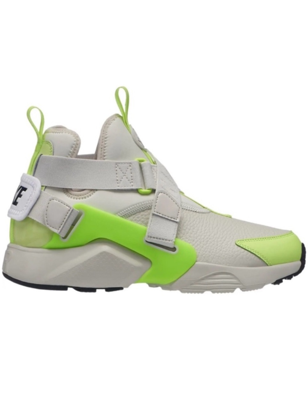 Nike 7 Light Bone Green Air Huarache City Utility Sneakers